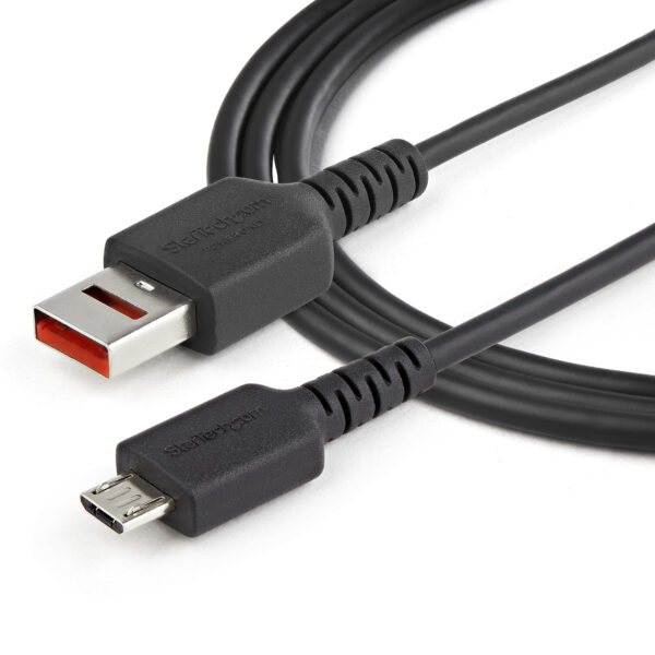 StarTech.com 1m Data Blocker Kabel USB-A naar Micro USB Secure Charging Kabel No-Data Power-Only Oplaadkabel voor Telefoon/Table - Afbeelding 7