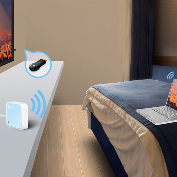 TP-Link TL-WR802N draadloze router Fast Ethernet Single-band (2.4 GHz) Blauw, Wit - Afbeelding 6