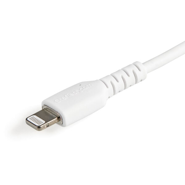 StarTech.com Premium USB-C naar Lightning Kabel 15cm Wit - USB Type C naar Lightning Charge & Sync Oplaadkabel - Verstevigd met - Afbeelding 3
