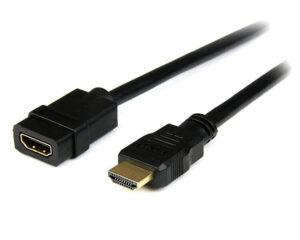 StarTech.com 2m HDMI Extender Kabel, HDMI Male naar Female Kabel, 4K HDMI Uitbreidingskabel, 4K 30Hz UHD HDMI Cable met Ethernet