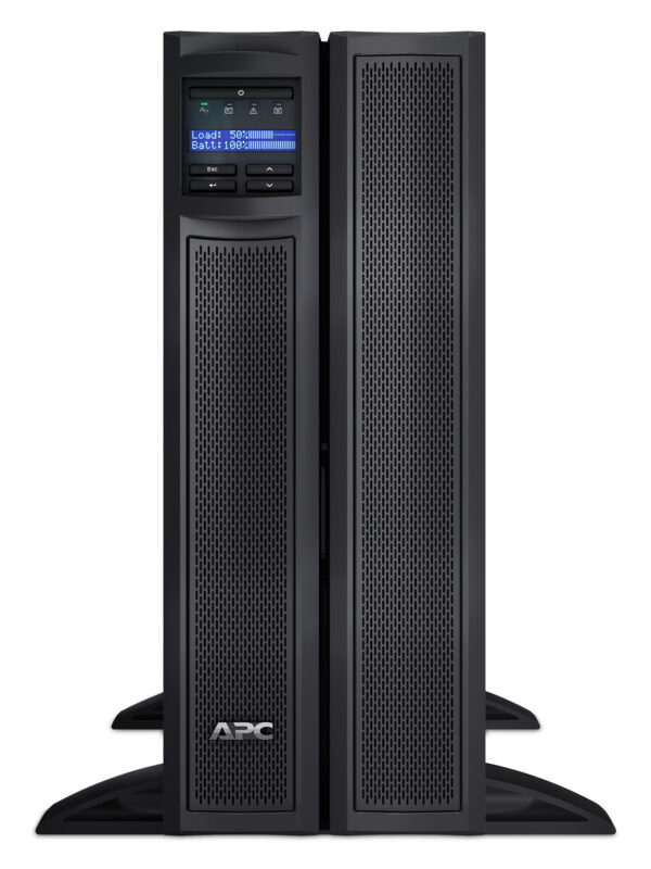 APC Smart-UPS X SMX2200HV - 2200VA, 8x C13, 2x C19 uitgang, USB, uitbreidbare runtime, short depth - Afbeelding 4