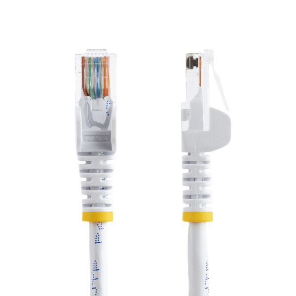 StarTech.com Cat5e Ethernet netwerkkabel met snagless RJ45 connectors UTP kabel 5m wit - Afbeelding 4