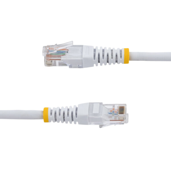 StarTech.com 15 m Cat5e Gegoten RJ45 UTP Netwerkkabel Wit - Afbeelding 2