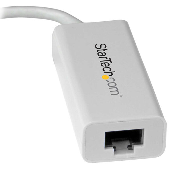 StarTech.com USB-C naar Gigabit Ethernet netwerkadapter - USB 3.0 - wit - Afbeelding 2