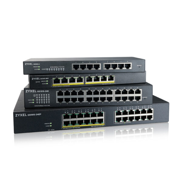 Zyxel GS1915-24E Managed L2 Gigabit Ethernet (10/100/1000) 1U Zwart - Afbeelding 5