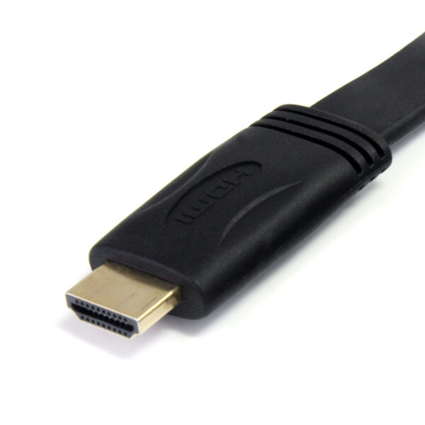StarTech.com HDMIMM6FL HDMI kabel 1,8 m HDMI Type A (Standaard) Zwart - Afbeelding 2