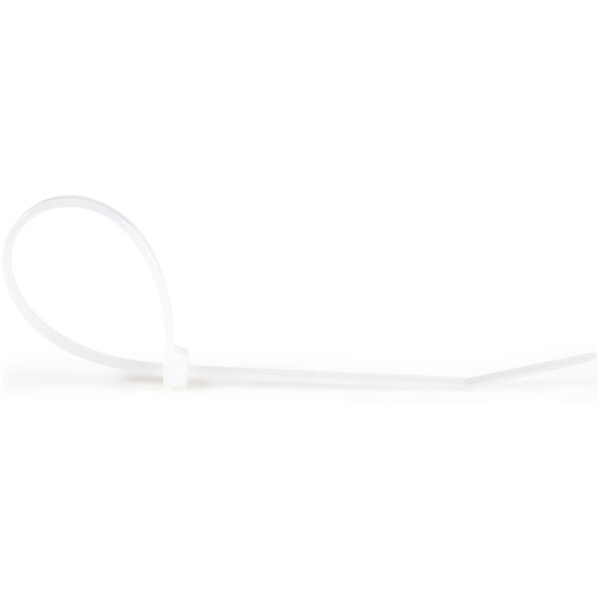 StarTech.com 20 cm Witte Kabelbinders 4 mm Breed, 55 mm Bundeldiameter, 22 kg Treksterkte Zelfsluitende Snelbinders uit Nylon me - Afbeelding 6