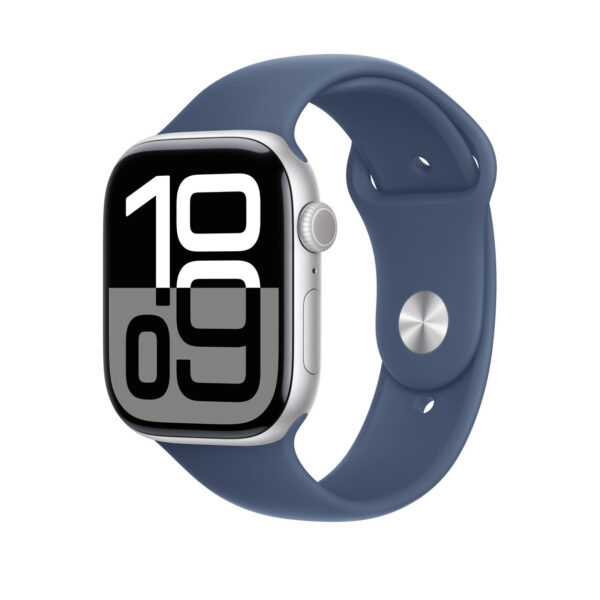 Apple MXLV3ZM/A slimme draagbare accessoire Band Blauw Fluorelastomeer - Afbeelding 3