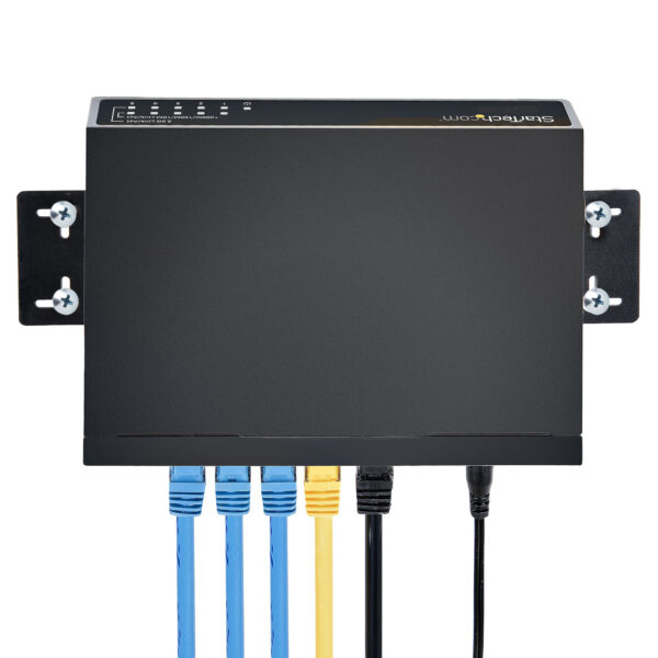 StarTech.com Unmanaged 2.5G Switch - 5 Port Gigabit Switch - 2.5GBASE-T Unmanaged Ethernet Switch - Ethernet Splitter - Din Rail - Afbeelding 8