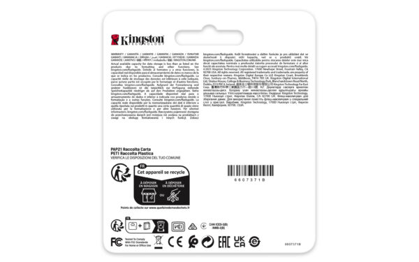 Kingston Technology 8G SDHC Industrial pSLC - Afbeelding 4