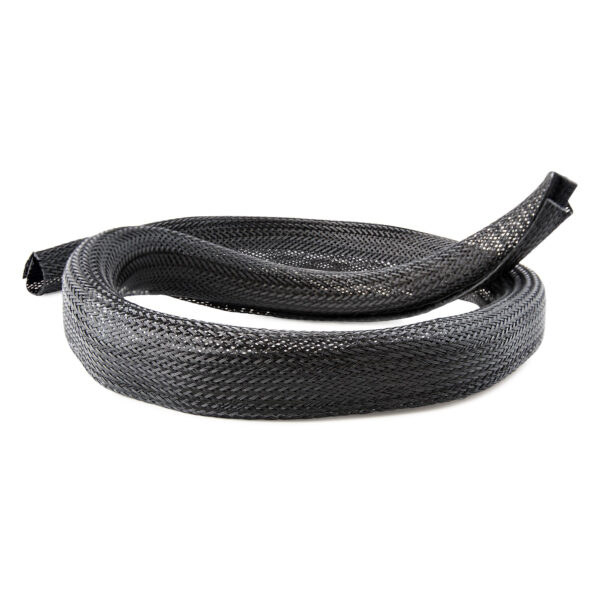 StarTech.com 3m Gevlochten Kabelmantel met Klittenband, Trimbare Heavy Duty Polyester Kabelhuls, 3cm Diameter, Computer Kabelman - Afbeelding 3
