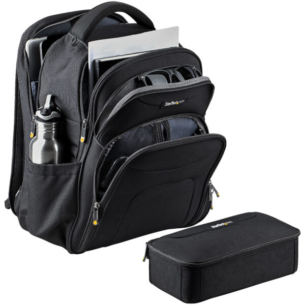StarTech.com NTBKBAG156 laptoptas 39,6 cm (15.6") Rugzak Zwart - Afbeelding 7