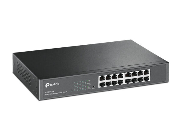 TP-Link TL-SG1016DE netwerk-switch Managed L2 Gigabit Ethernet (10/100/1000) Zwart - Afbeelding 2