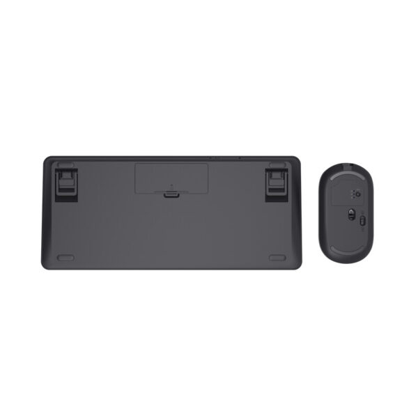 Trust Lyra toetsenbord Inclusief muis Kantoor RF-draadloos + Bluetooth AZERTY Belgisch Zwart - Afbeelding 7