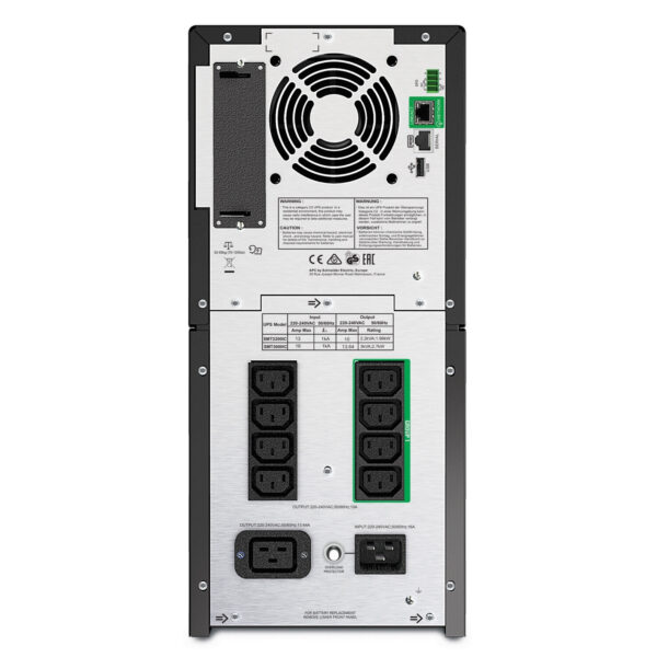 APC Smart-UPS SMT3000IC - 8x C13, 1x C19, USB, SmartConnect, 3000VA - Afbeelding 2