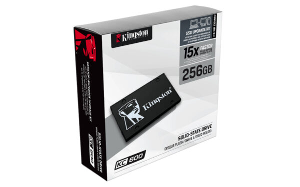 Kingston Technology 256G SSD KC600 SATA3 2.5" - Afbeelding 5