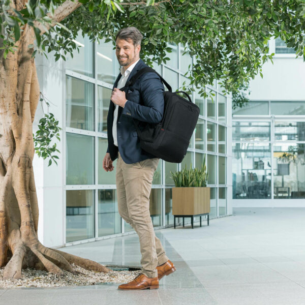 DICOTA Eco Backpack Plus BASE 39,6 cm (15.6") Rugzak Zwart - Afbeelding 6