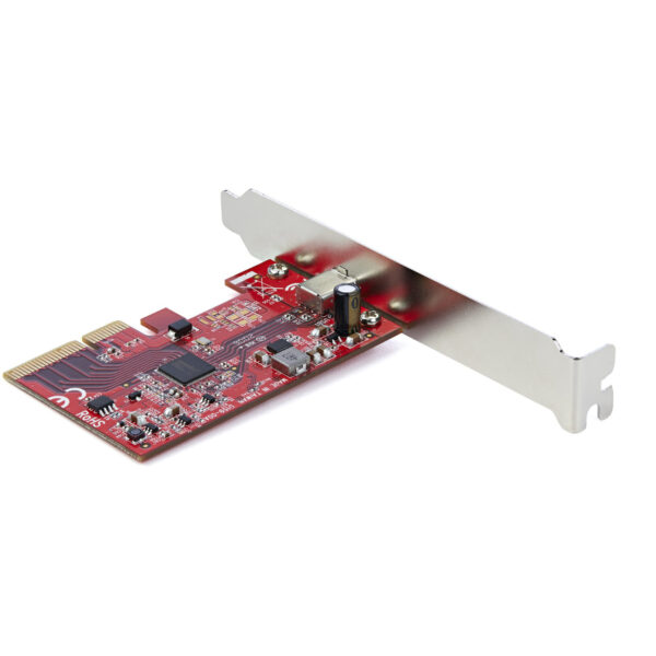 StarTech.com 1-Port USB 3.2 Gen 2x2 PCIe Kaart - USB-C SuperSpeed 20Gbps PCI Express 3.0 x4 Host Controller Kaart - USB Type-C P - Afbeelding 2