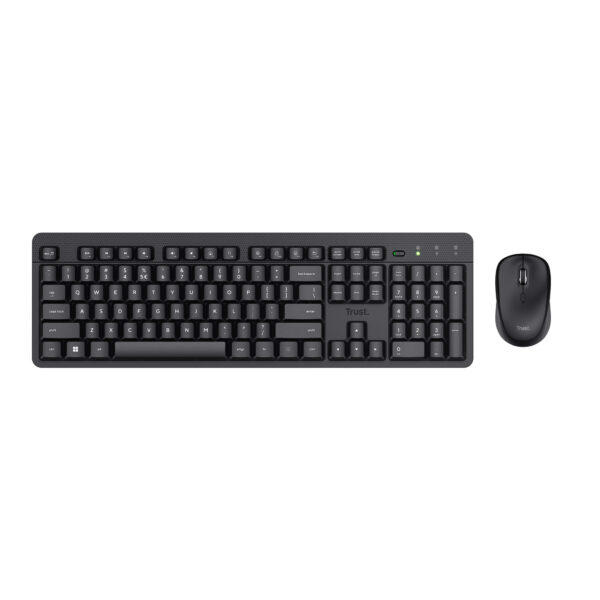 Trust Ody II toetsenbord Inclusief muis Kantoor RF Draadloos AZERTY Belgisch Zwart - Afbeelding 2