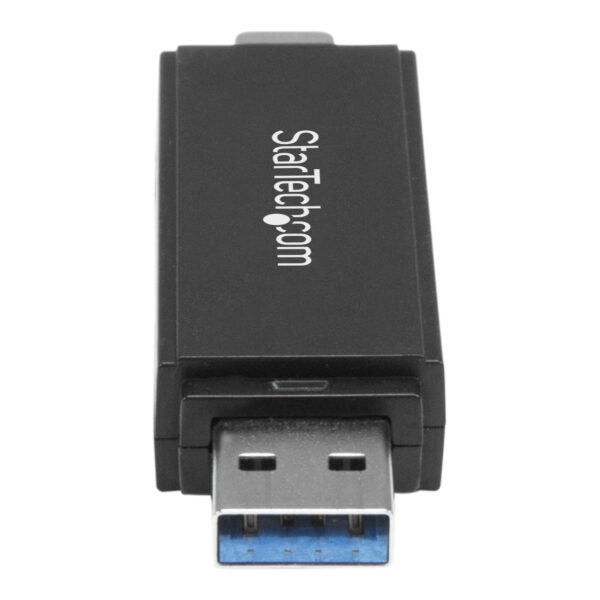 StarTech.com USB 3.0 Geheugenkaart Reader/Writer voor SD en microSD Kaarten, USB-C en USB-A, USB 3.0 SD Card Reader, Compact, 5G - Afbeelding 4