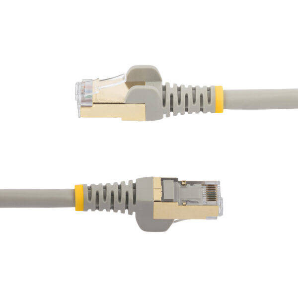 StarTech.com 1m grijs Cat6a Ethernet netwerkkabel shielded (STP) Cat6a patchkabel Cat 6a - Afbeelding 4