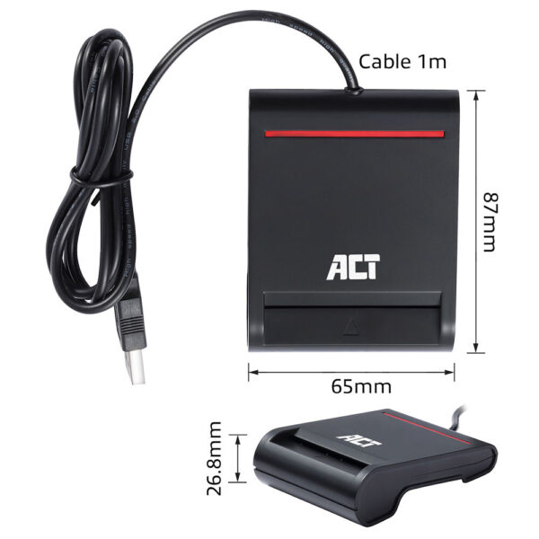 ACT USB Smartcard ID lezer - Afbeelding 4