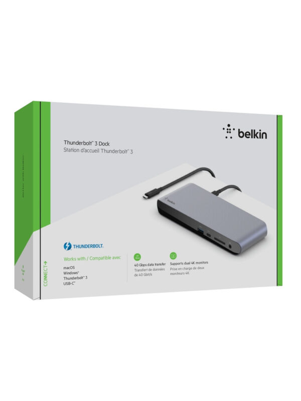 Belkin Thunderbolt 3 Dock Pro Bedraad Zwart - Afbeelding 8