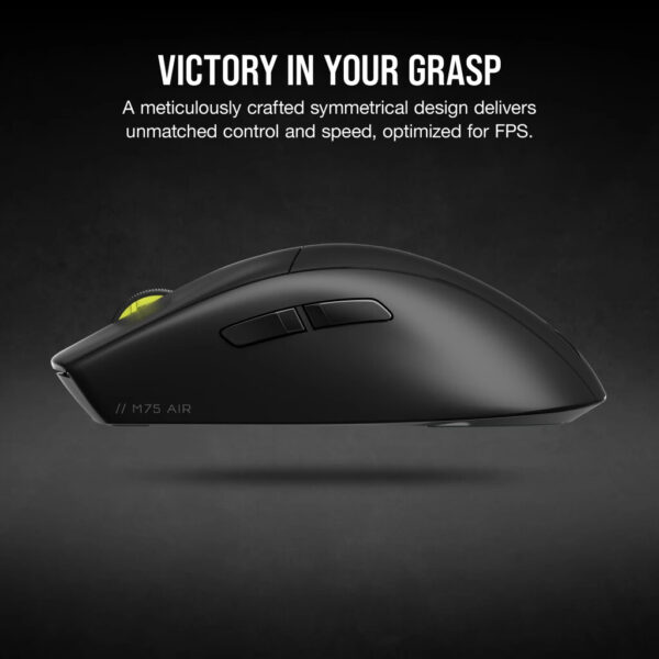 Corsair M75 muis Gamen Ambidextrous Bluetooth Optisch 26000 DPI - Afbeelding 2