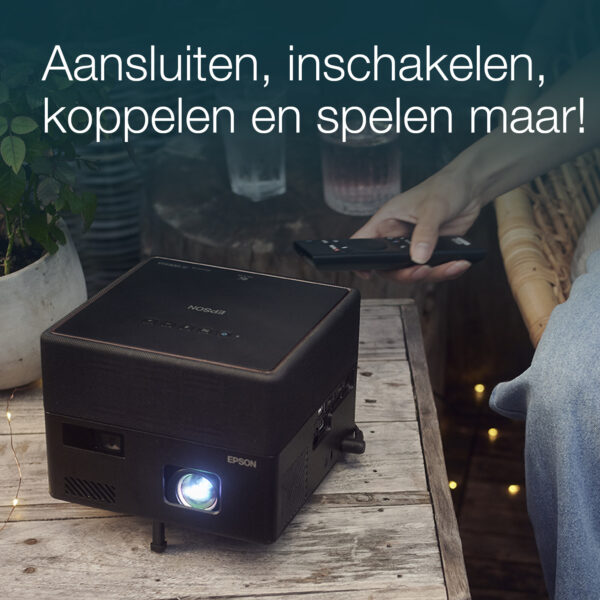 Epson EF-12 mini smart laserprojector, koperen details, 1000 lumen, scherm van maximaal 150 inch - Afbeelding 99