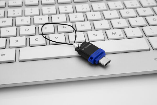 Verbatim Dual - USB-Stick 3.0 64 GB - USB-C / USB-A - Blauw - Afbeelding 5