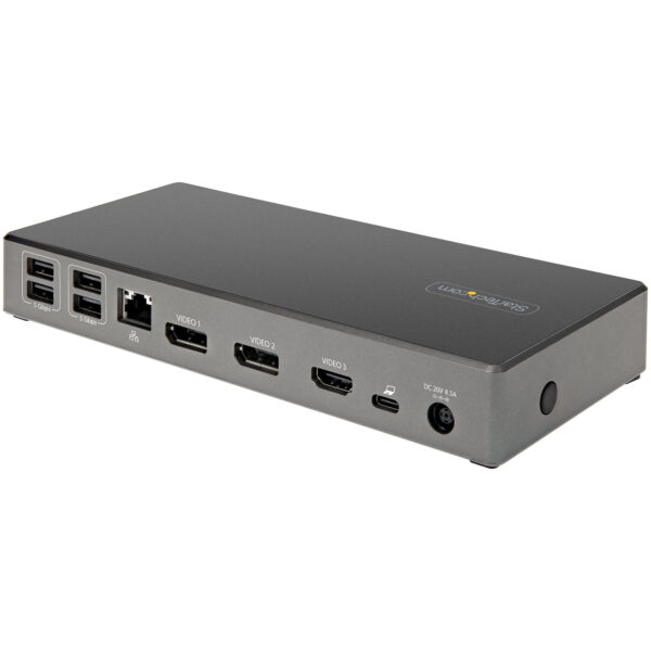 StarTech.com USB C Dock - Triple 4K Monitor USB Type-C Docking Station - 100W Power Delivery - DP 1.4 Alt Mode & DSC, 2x Display - Afbeelding 5