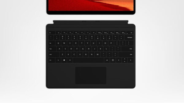 Microsoft Surface Pro X Keyboard Italiaans Microsoft Cover port Zwart - Afbeelding 2