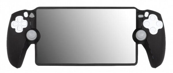 Konix Silicone skin Hoes Sony Zwart, Grijs