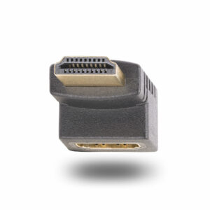 StarTech.com Opwaartse HDMI 2.0 Adapter, Male naar Female, Verticale 90 Graden Haakse HDMI adapter, HDMI Port Saver, 4K 60Hz, Hi
