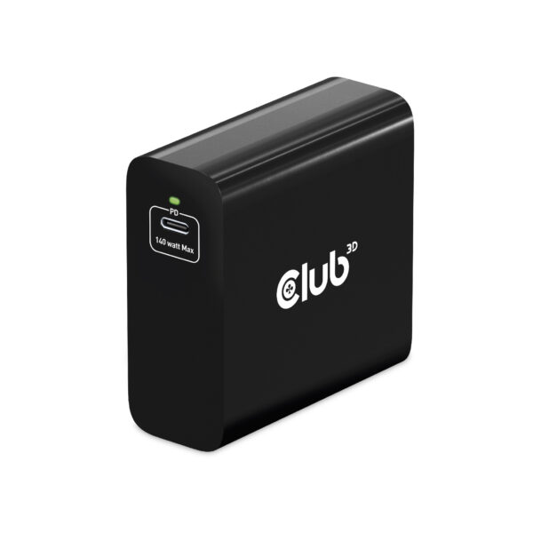 CLUB3D Travel Charger 140 Watt GaN technology, Single port USB Type-C, Power Delivery(PD) 3.1 Support - Afbeelding 19