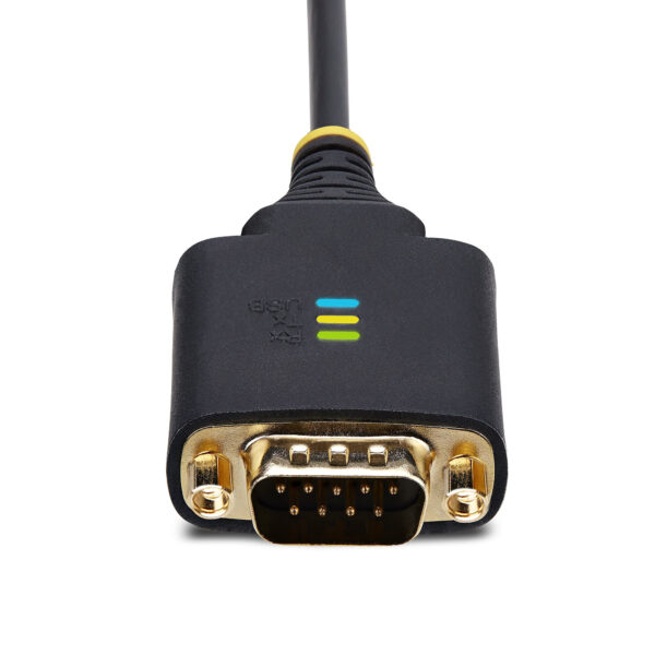 StarTech.com 60cm 2-Port USB naar Seriëel Adapter Kabel, COM Retention, Verwisselbare DB9 Schroeven/Moeren, USB-A naar RS232 DB9 - Afbeelding 2