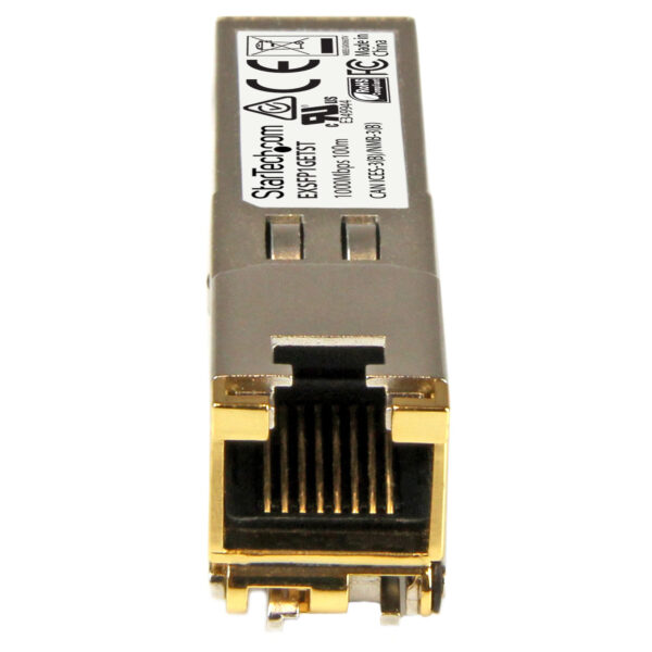 StarTech.com Juniper EX-SFP-1GE-T compatibel SFP Transceiver module - 10/100/1000BASE-T - Afbeelding 2