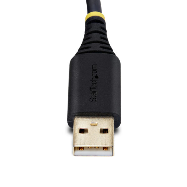 StarTech.com 60cm 2-Port USB naar Seriëel Adapter Kabel, COM Retention, Verwisselbare DB9 Schroeven/Moeren, USB-A naar RS232 DB9 - Afbeelding 6