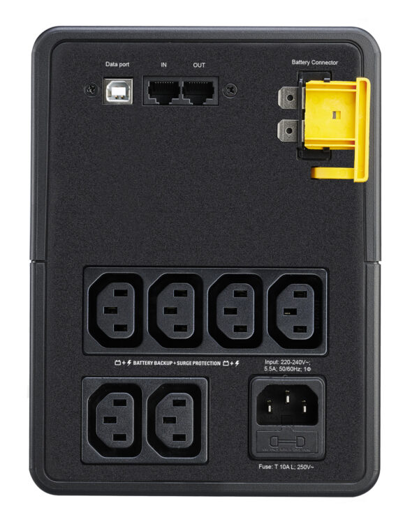 APC Back-UPS BX1200MI Noodstroomvoeding - 1200VA, 6x C13, USB - Afbeelding 2