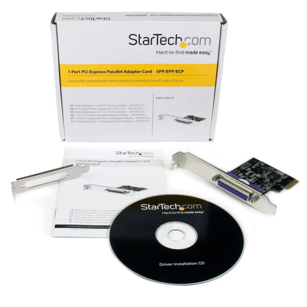 StarTech.com PEX1P2 interfacekaart/-adapter Intern Parallel - Afbeelding 5
