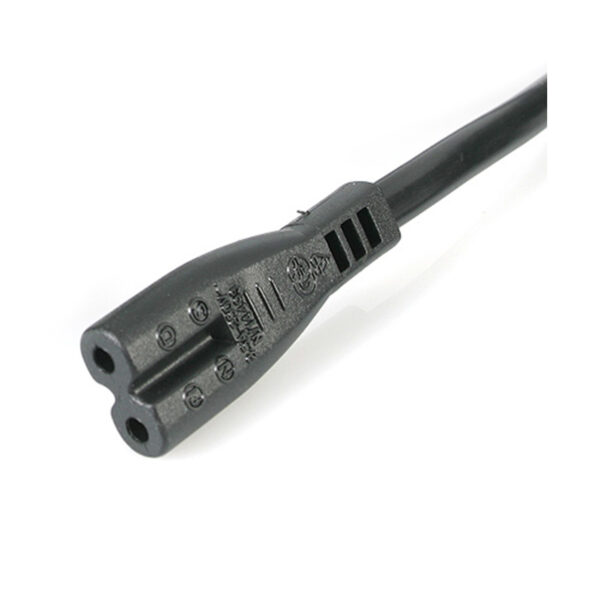 StarTech.com 1m UK Computer Stroomkabel, BS 1363 naar C7, 2.5A 250V, 18AWG, Zwart, UK Laptop Vervangkabel, Printer Voedingskabel - Afbeelding 2