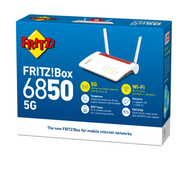 FRITZ!Box 6850 5G Edition International - Afbeelding 4