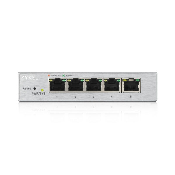 Zyxel GS1200-5 Managed Gigabit Ethernet (10/100/1000) Zilver - Afbeelding 3