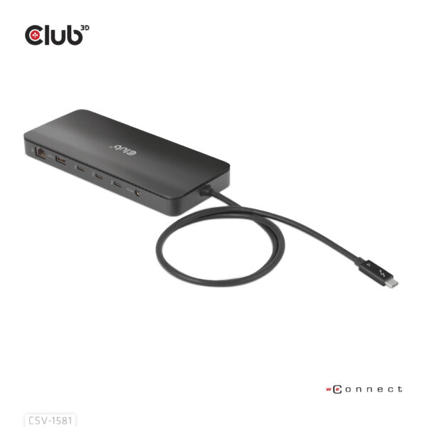 CLUB3D Thunderbolt 4 Certified 11-in-1 Docking Station - Afbeelding 16