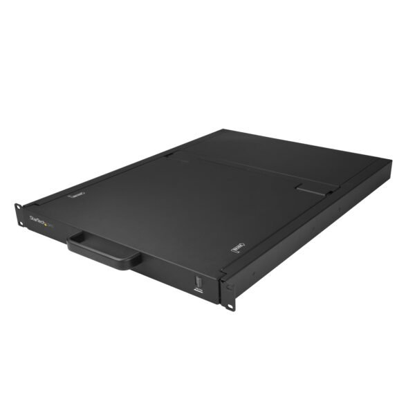 StarTech.com 16 port KVM Rack Console met 1,8m Lange Kabels, Geïntegreerde KVM Switch met 19" LCD Scherm, Universele 1U LCD KVM - Afbeelding 3