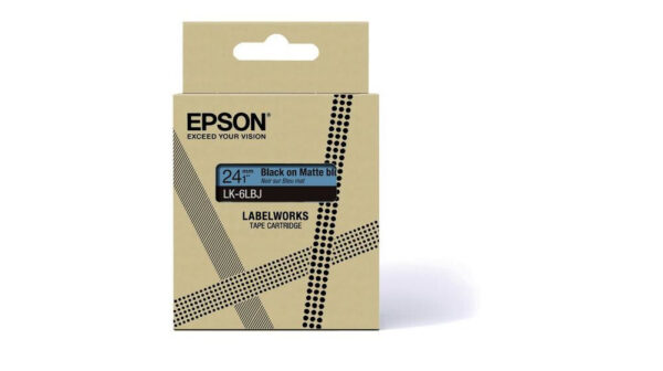 Epson LK-6LBJ Zwart, Blauw - Afbeelding 3