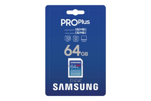 Samsung MB-SD64S/EU flashgeheugen 64 GB SD UHS-I Klasse 3 - Afbeelding 5