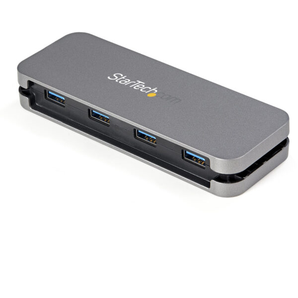 StarTech.com 4 Port USB 3.0 Hub - USB-A naar 4x USB-A - SuperSpeed 5Gbps Mini USB 3.2 Gen 1 Type-A Hub - USB Busgevoed - Laptop/ - Afbeelding 2