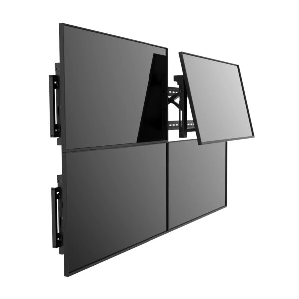 StarTech.com Videowall / digital signage muurbeugel 45” tot 70” schermen anti diefstal staal - Afbeelding 2