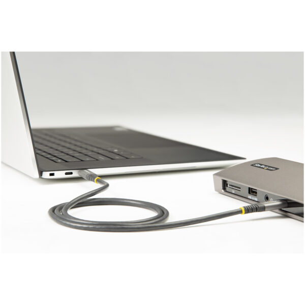 StarTech.com 50cm USB C Kabel, 10Gbps, USB 3.1/3.2 Gen 2 Type-C Kabel, 100W (5A) Power Delivery Charging, DP Alt Mode, USB-C Kab - Afbeelding 6